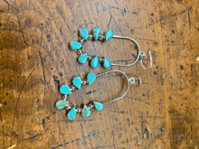 Load image into Gallery viewer, TURQUOISE NAJA OVAL EARRING-222T1443-TQ
