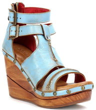 Load image into Gallery viewer, BEDSTU PRINCESS “BABY BLUE LUX” WEDGE

